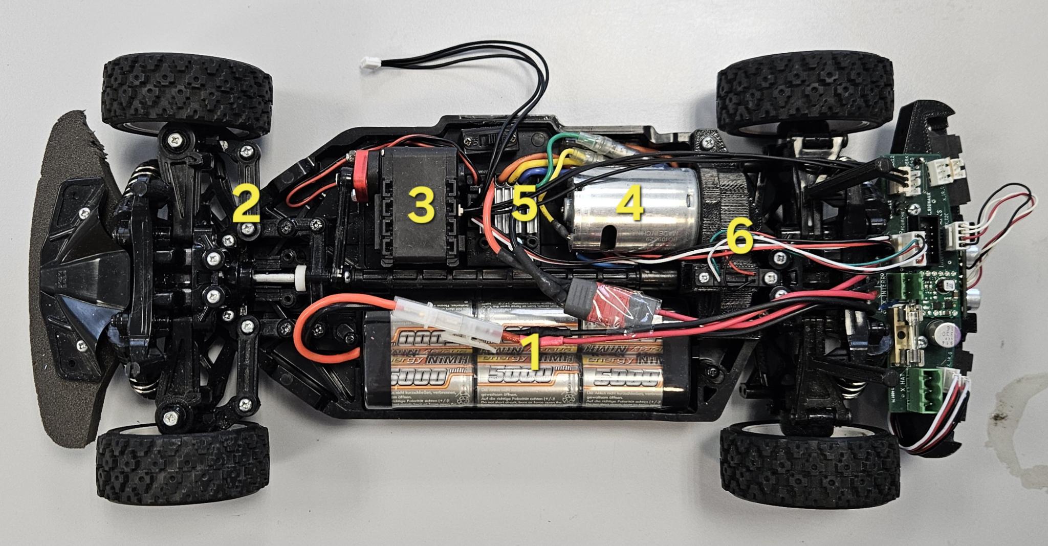 Vue de la partie puissance