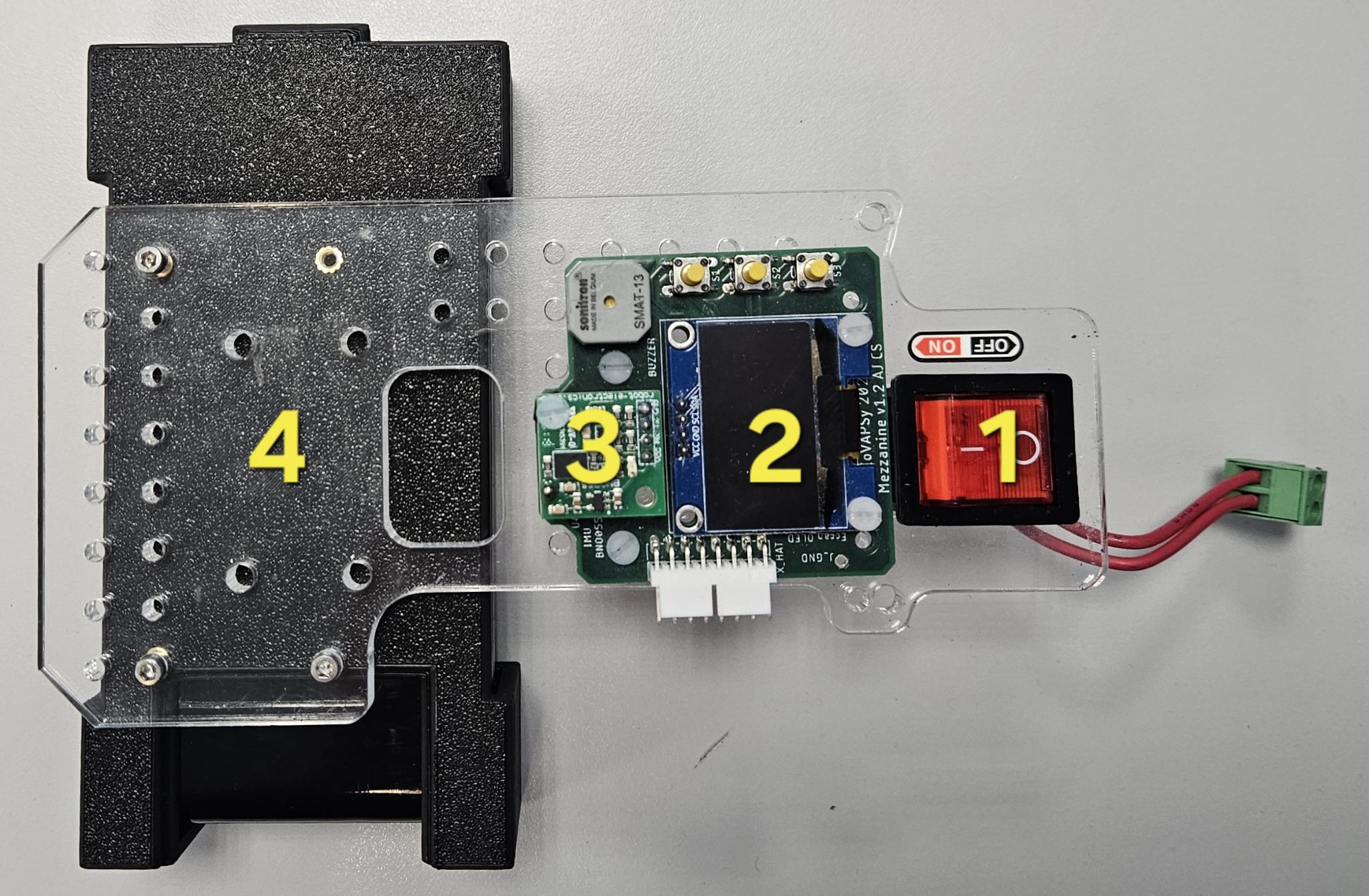 Vue de l’étage supérieur